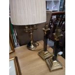 Lot of Table lamps.