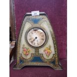 1900s large tin plate victory v s adverting clock tin.