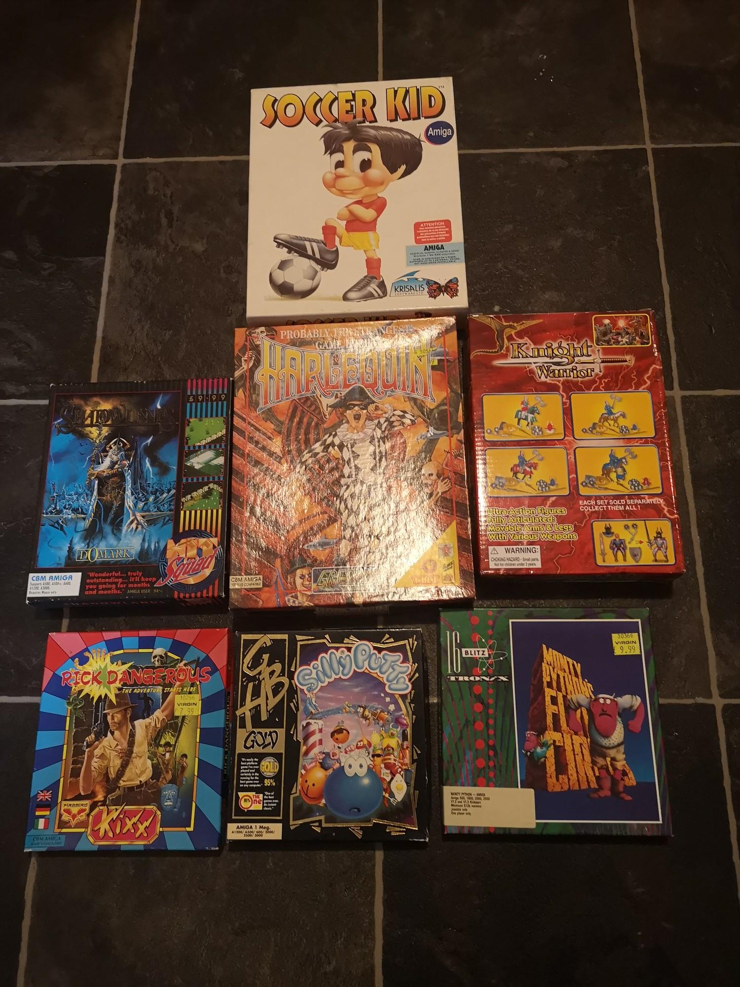 Lot of original amiga console games with original boxes. - Image 2 of 2