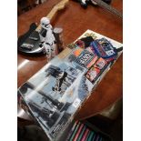 Lot of star wars items.