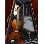 Stentor violin in fitted case.