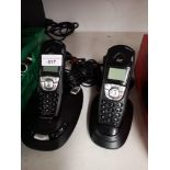 Pair of bt house phones.