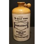 Old rare the grand whisky of the Highlands Usquaebach blended scotch whisky for the 12 Stone flagons