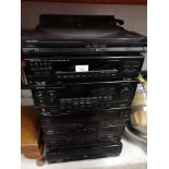 Large kenwood cd separate system.