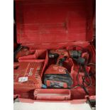 Large boxed hilti drill.