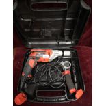 Black n decker drill boxed.