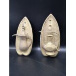 Pair of eastern door knockers.