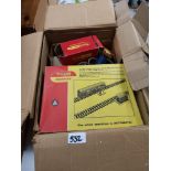 Boxed hornby track item together with power unit..
