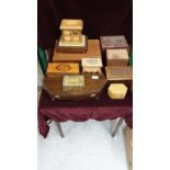 Large Selection Of Wooden Boxes ect.