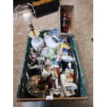 Box of collectables.