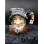 Large Royal doulton Toby jug rip van winkle.