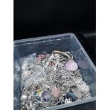 Box of jewellery.