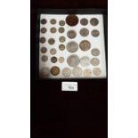 Selection of Coins To Include Silver Three Penny Pieces.