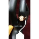 9ct Cameo Ring 2.36g
