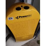 Power dri professional dehumidifier.