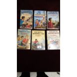 6 Famous Five 1st Edition Books DATED 1952, 54, 57, 60, 62 & 63