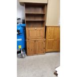 Large pine dresser / bureau.