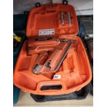 Heavy duty paslode boxed nail gun.