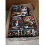 Box of dvds.
