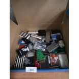 Box of collectable lighters.
