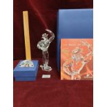 Large Stunning Swarovski Crystal The Magic Of Dance Figure Antonio With Box And Plaque Boxed 22cms