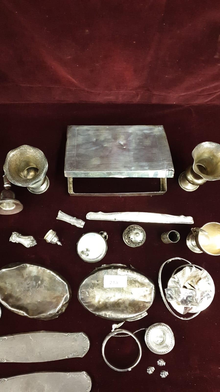 Large Selection Scrap Silver Some Items Only Dented Can BE Repaired Aproximatley 751 Grams. - Image 3 of 5