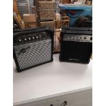 2 guitar amplifier s.