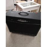 Crate vtx 212 120 Watts large guitar amplifier.