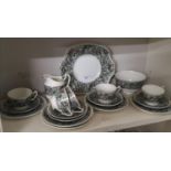 Crown Staffordshire victorian tea set.