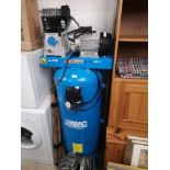 Large 6ft free standing 5 phase compressor as new.