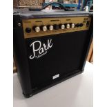 Park by Marshall G15 cd amplifier.