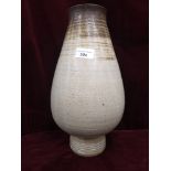 Large scottish pottery studio vase.