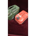 2 Vintage Jerry Cans