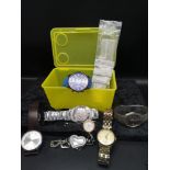 Lot of gents watches.