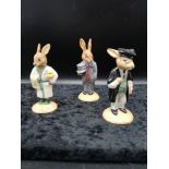 Set of Royal doulton bunnykins.