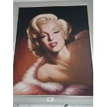 Oil Painting of Marlyn Monroe signed and dated 2003.