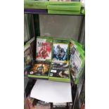 Shelf Of X Box 360 Games