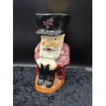 Crown Devon Chelsea pensioner Toby jug.