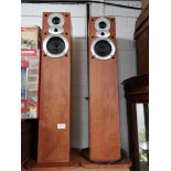 Pair of large speakers.