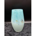 Scottish glass Strathearn vase.
