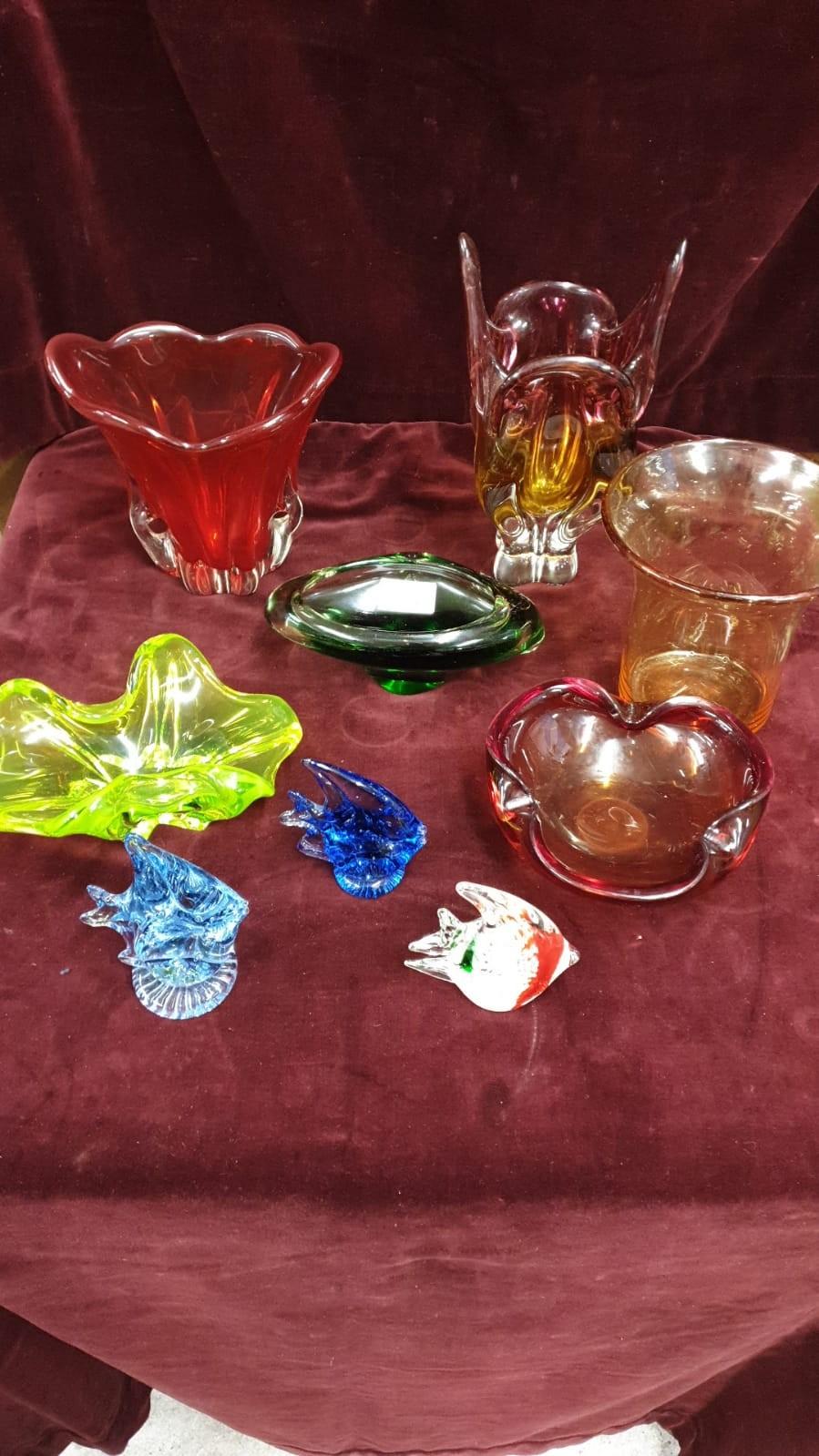 Large Selection Of Murano Glass ect