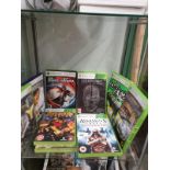 Shelf Of X Box 360 Games