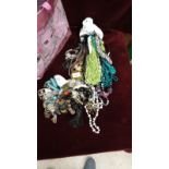Large Bag Of Costume Jewellery Necklaces ect