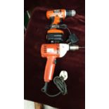 Black and Decker Drill and 1 Other