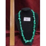 Vintage Malachite Necklace