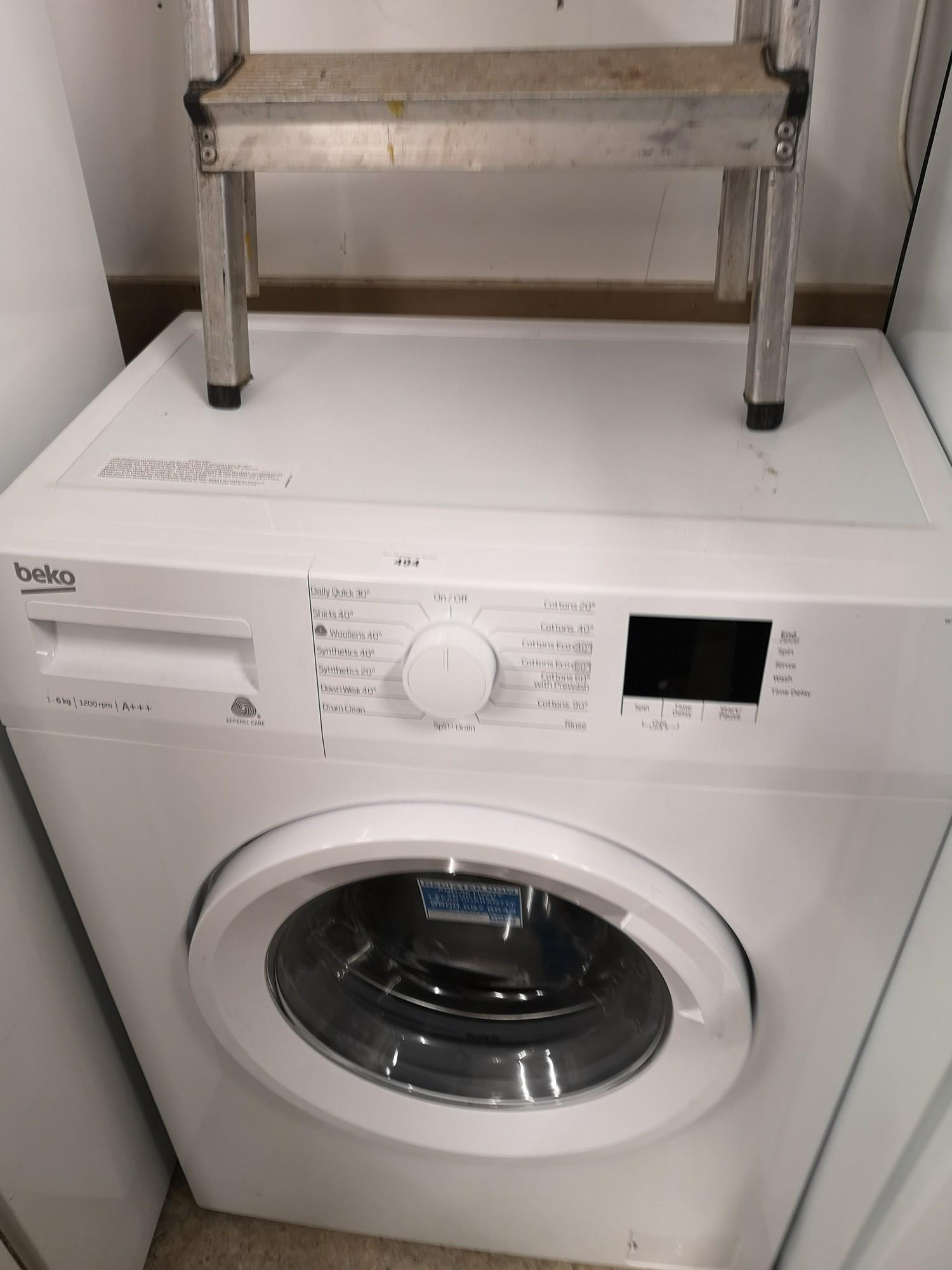 Beko 6 kg 1200rpm washing machine .