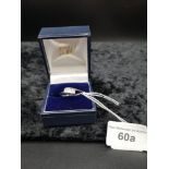 9ct gold hall marked 375 hall marked ring set with cz stones .
