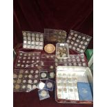 Large collection of coins etc.