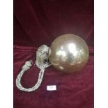 1900s witches ball with attachment.