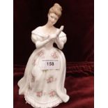 Royal doulton figure summer rose.